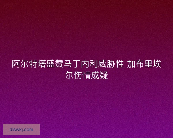 阿尔特塔盛赞马丁内利威胁性 加布里埃尔伤情成疑